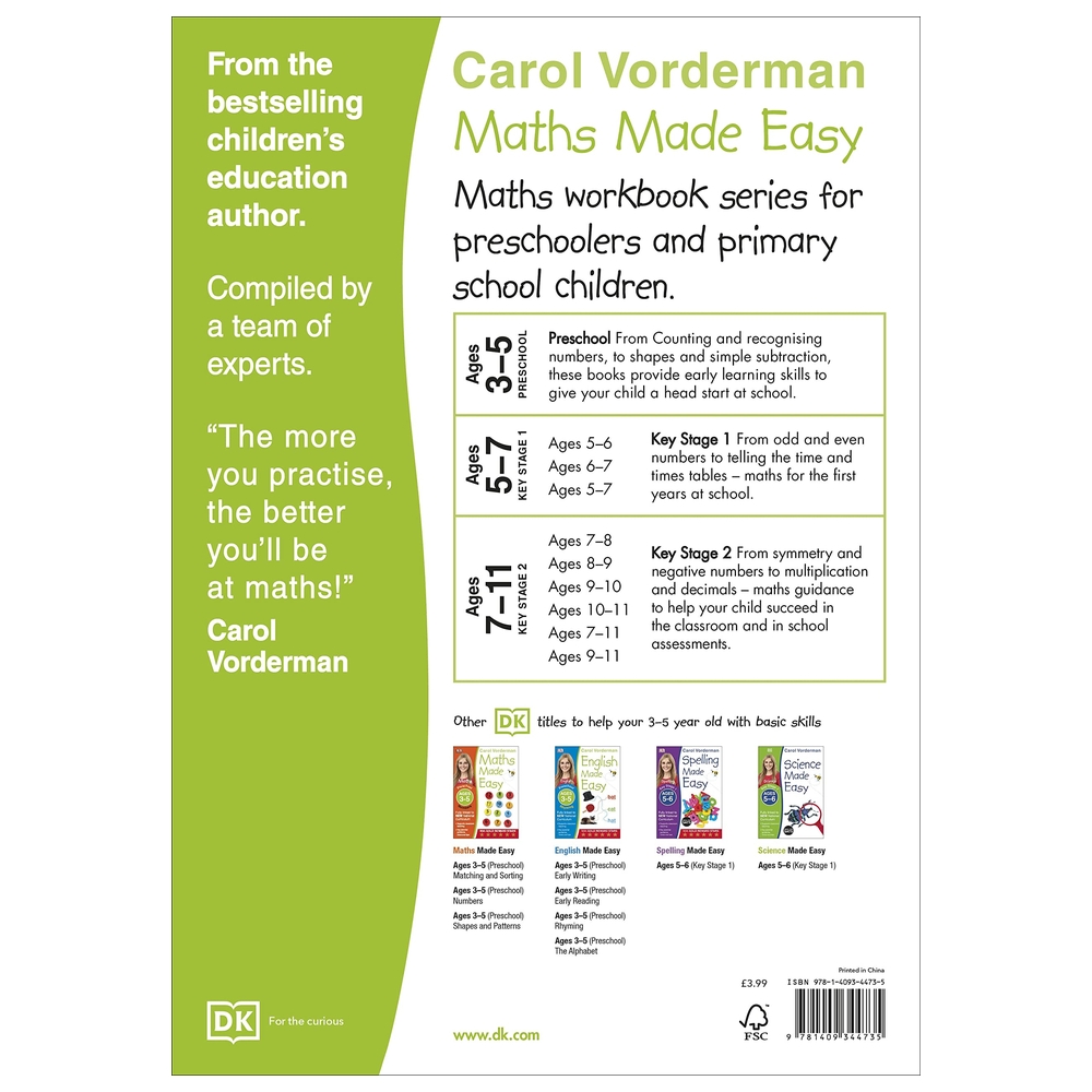 Maths Made Easy Adding And Taking Away Preschool Ages 3-5