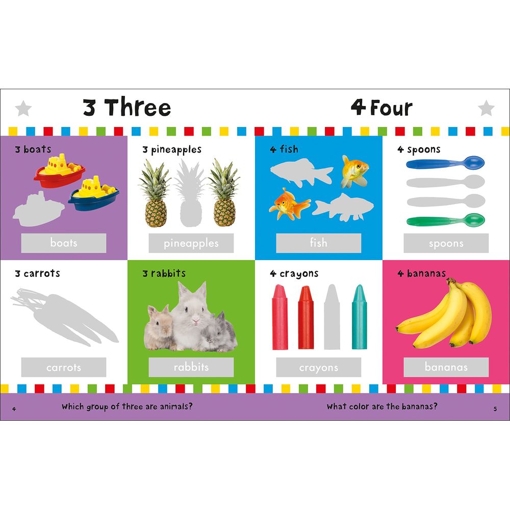 First 100 Stickers: First Numbers, Colors, Shapes