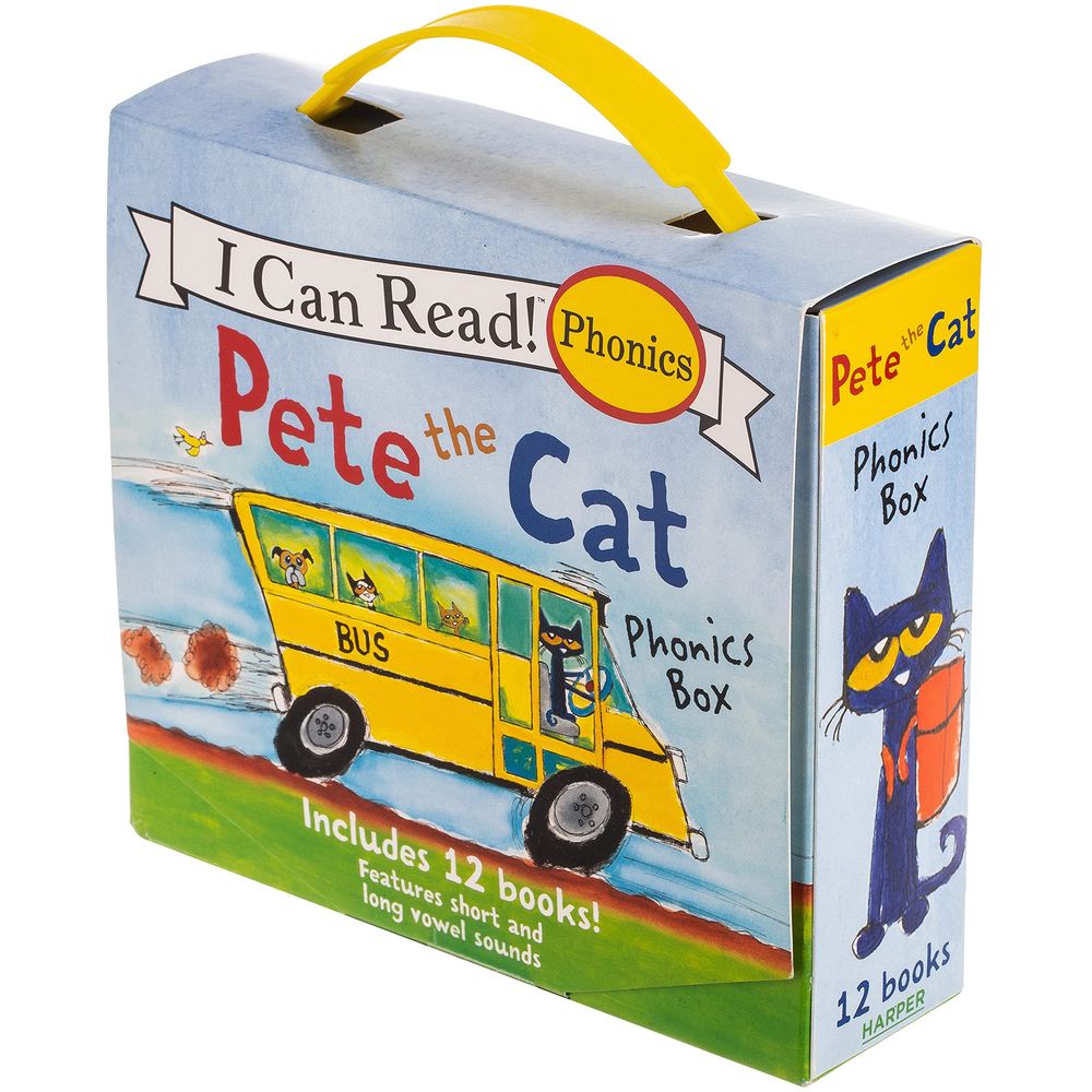 Pete the Cat Phonics Box Set of 12 Books