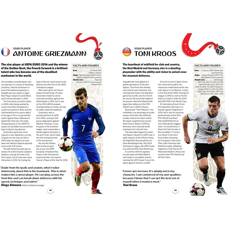 2018 Fifa World Cup Russia Official Book
