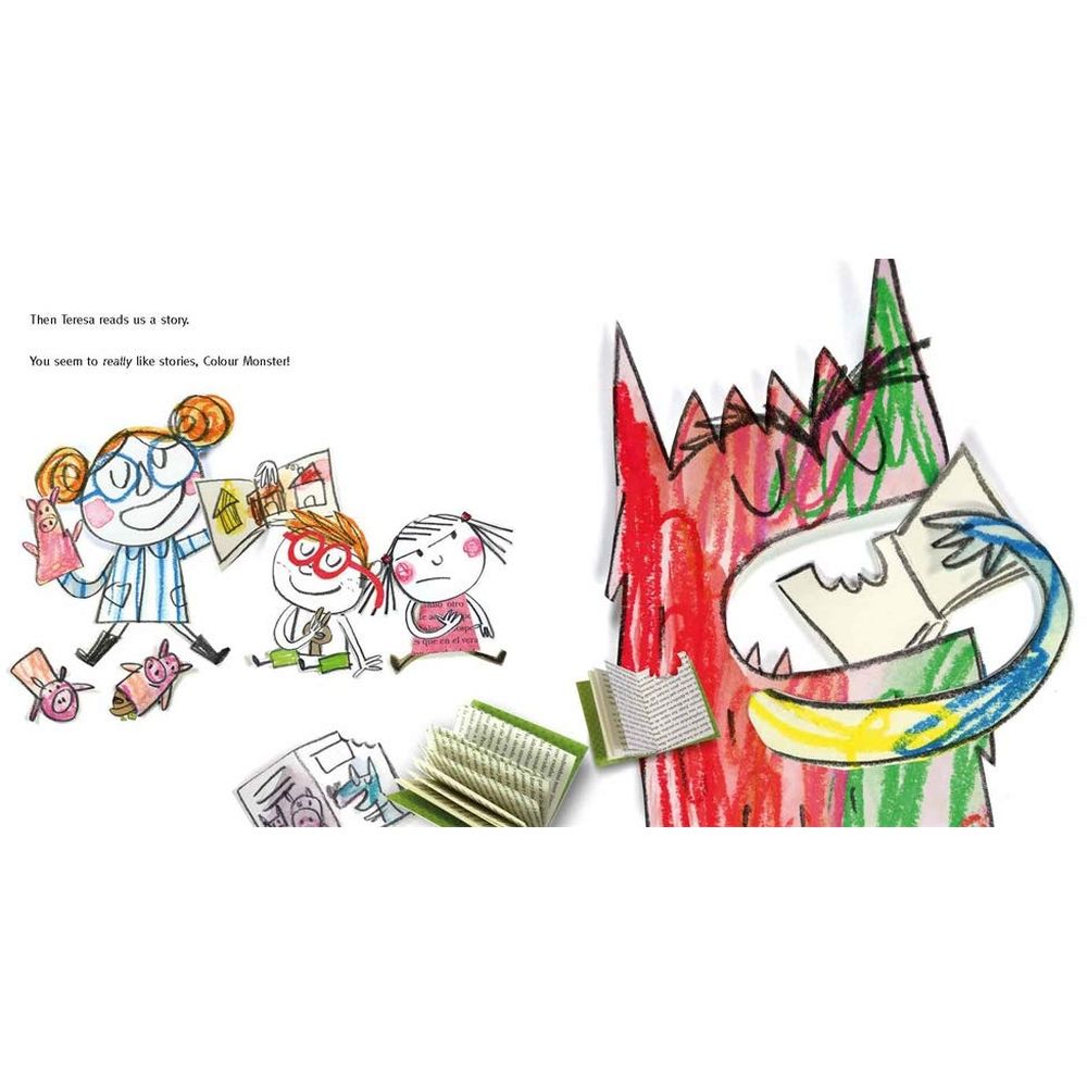 The Colour Monster Goes to School