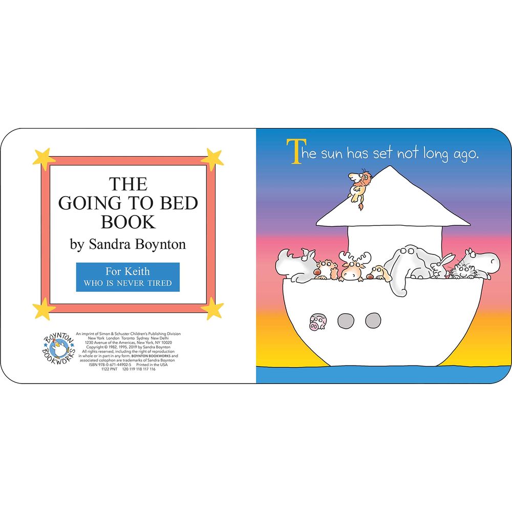 The Going to Bed Book