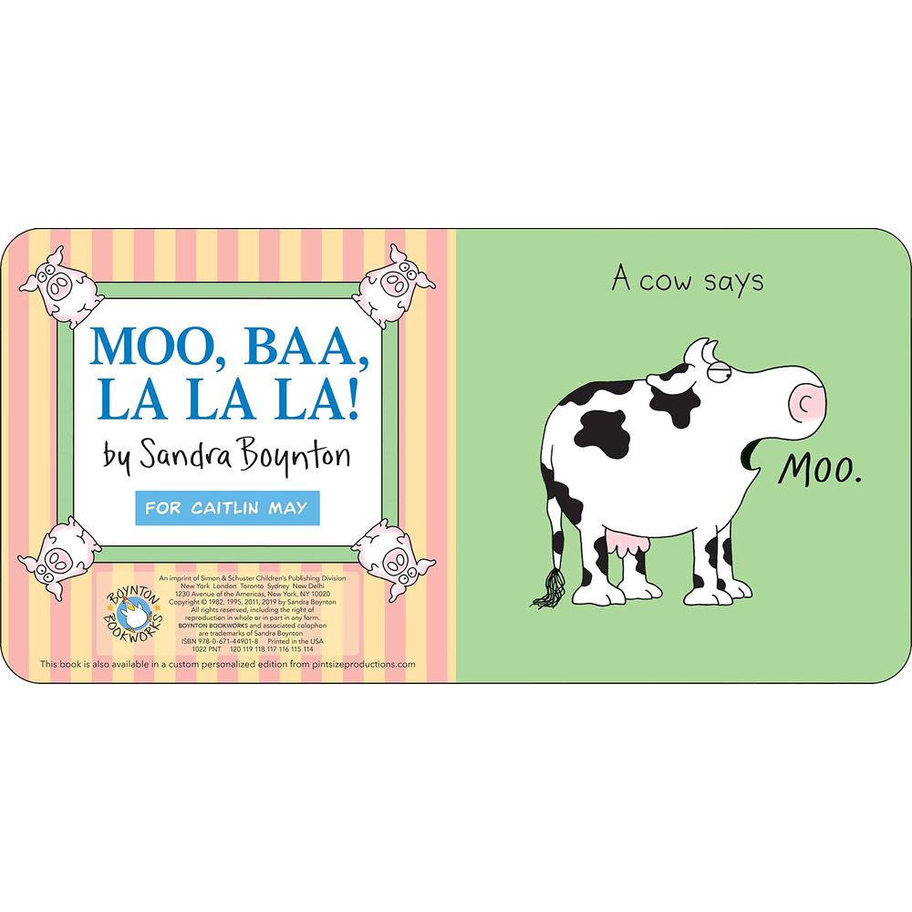 Moo, Baa, La La La!