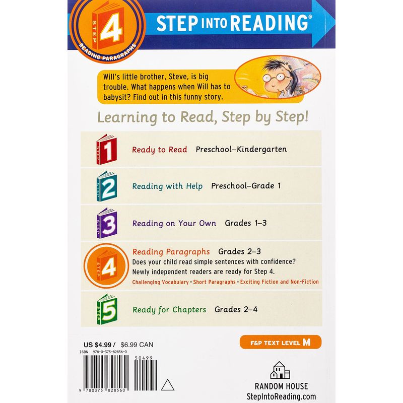 How Not To Babysit Your Brother: Step Into Reading 4