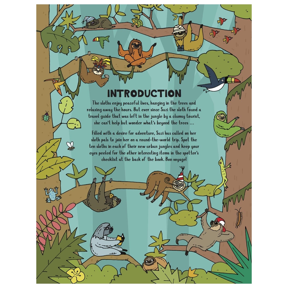 Where's The Sloth?: A Super Sloth Search-And-Find Book