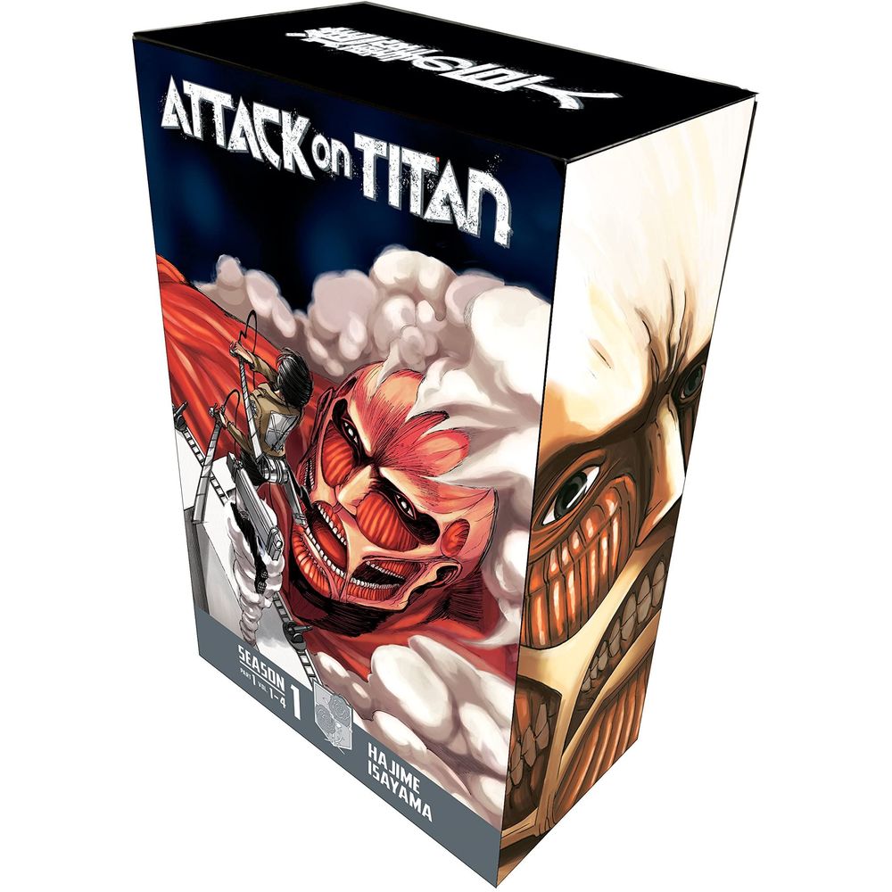 Attack On Titan Season 1 Part 1 - Manga Box Set of 4 Books