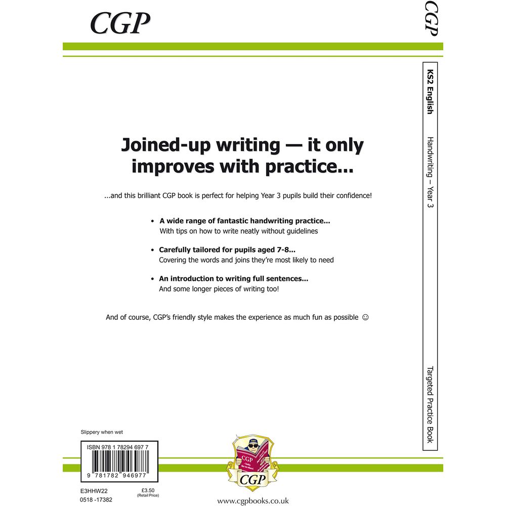 KS2 English Targeted Practice Book: Handwriting - Year 3