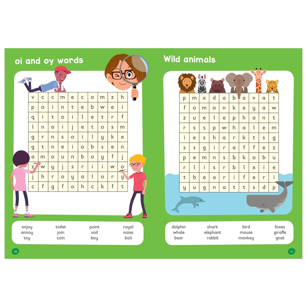 Spelling Word Searches Ages 5 7