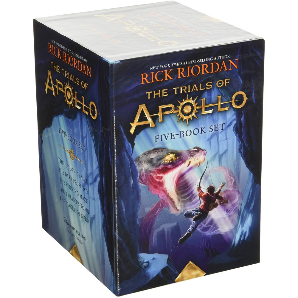 Trials Of Apollo: Hardcover Boxed Set of 5 Books
