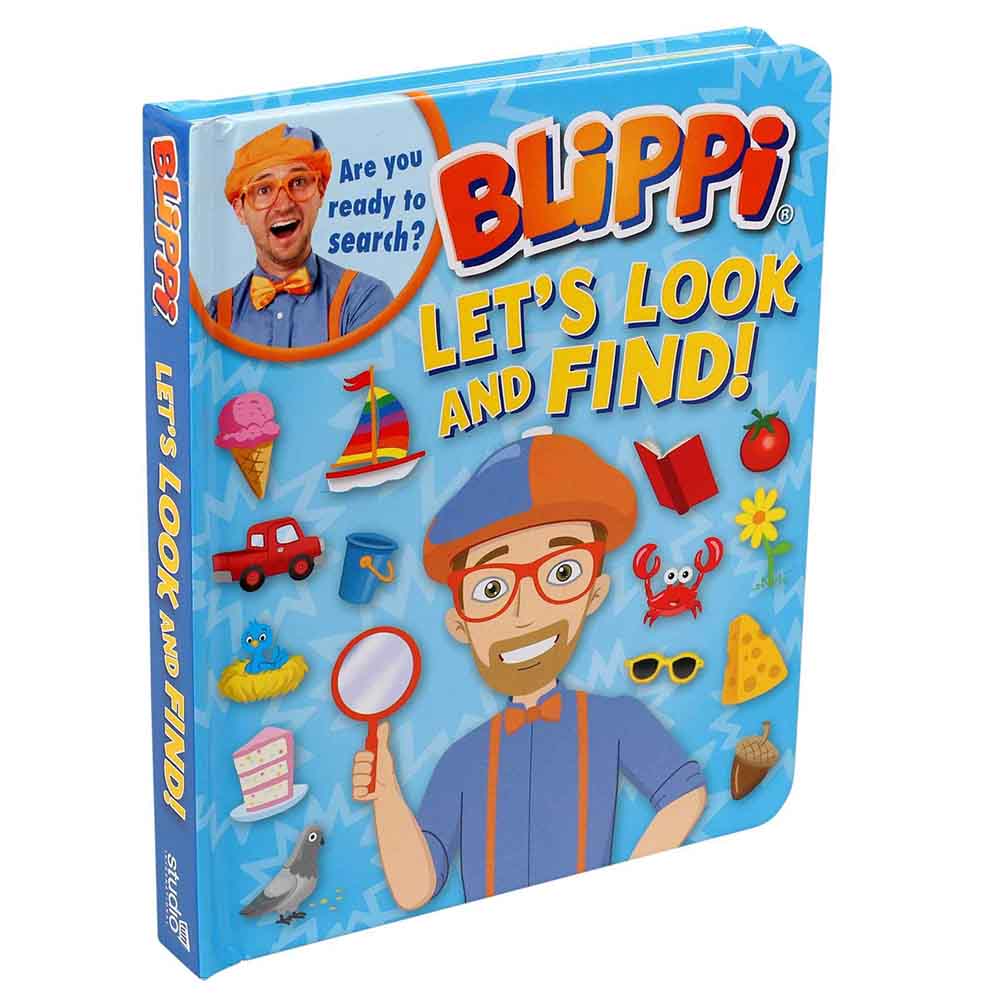  كتاب blippi: let's look and find
