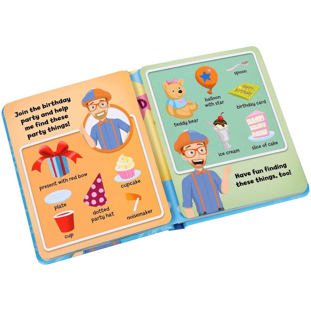  كتاب blippi: let's look and find