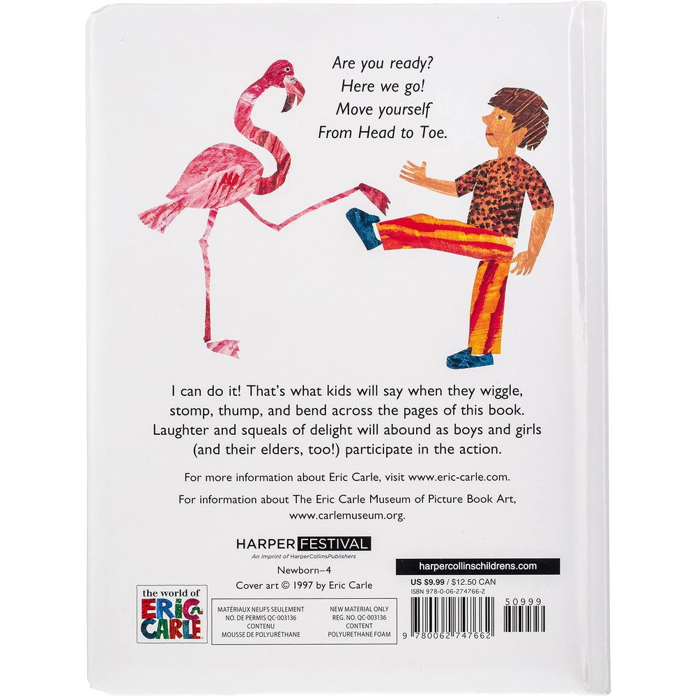 From Head to Toe Padded Board Book