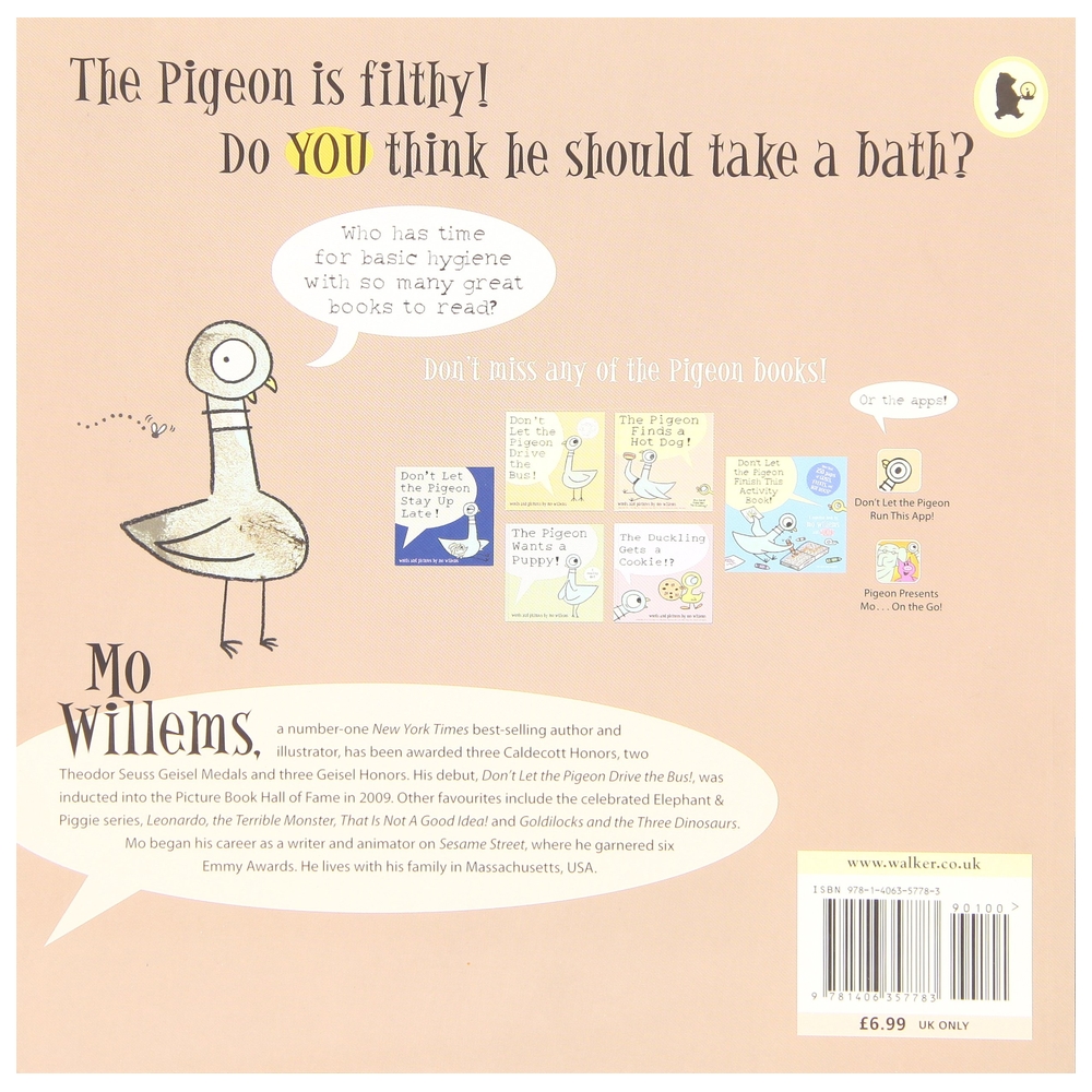  كتاب the pigeon needs a bath