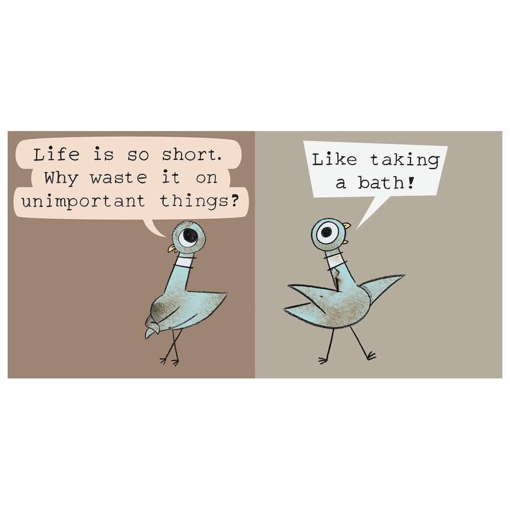  كتاب the pigeon needs a bath