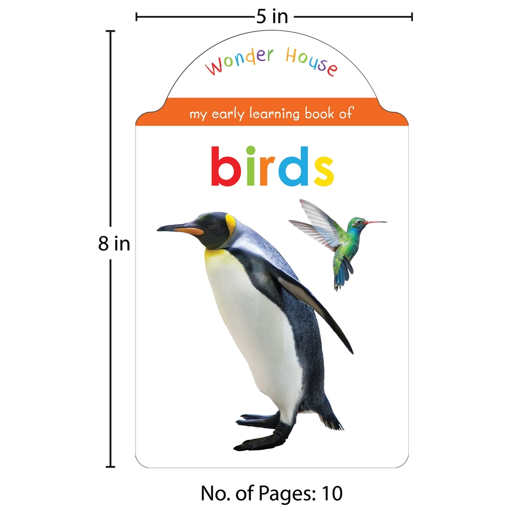 My Early Learning Book Of Bird: Attractive Shape Board Books For Kids