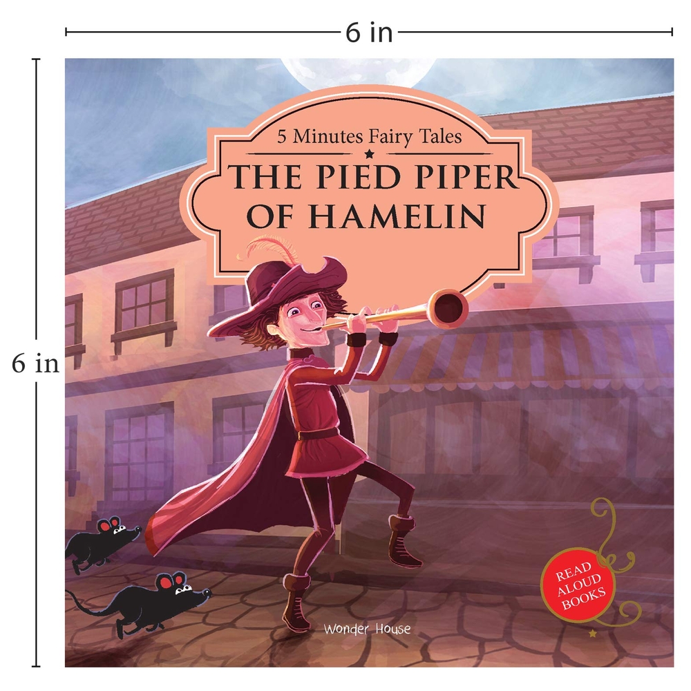 5 Minutes Fairy Tales Piped Piper Of Hamelin