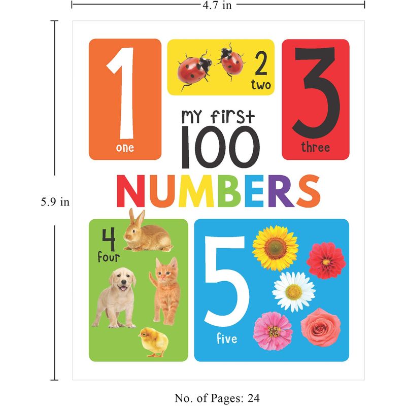My First 100 Numbers: Padded Board Books