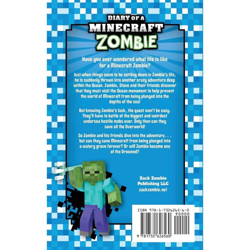 كتاب Diary Of A Minecraft Zombie Book 18: In Too Deep