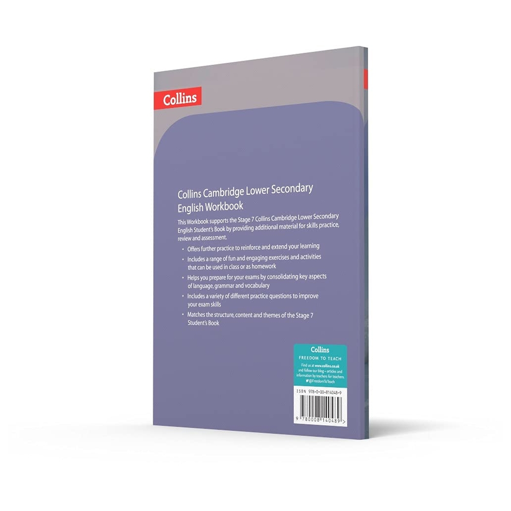 Buy Collins Cambridge Lower Secondary English Lower Secondary