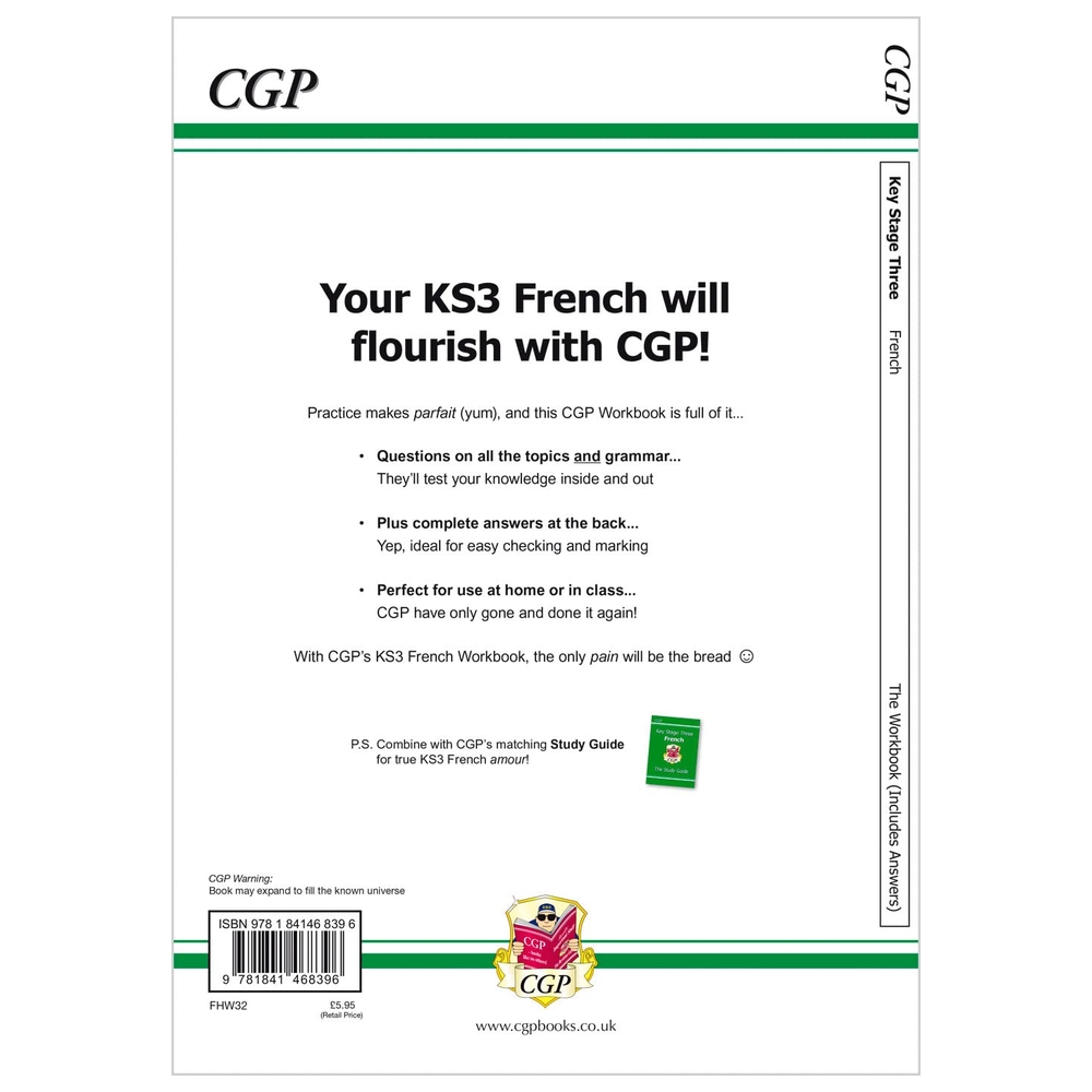 KS3 French Workbook With Answers