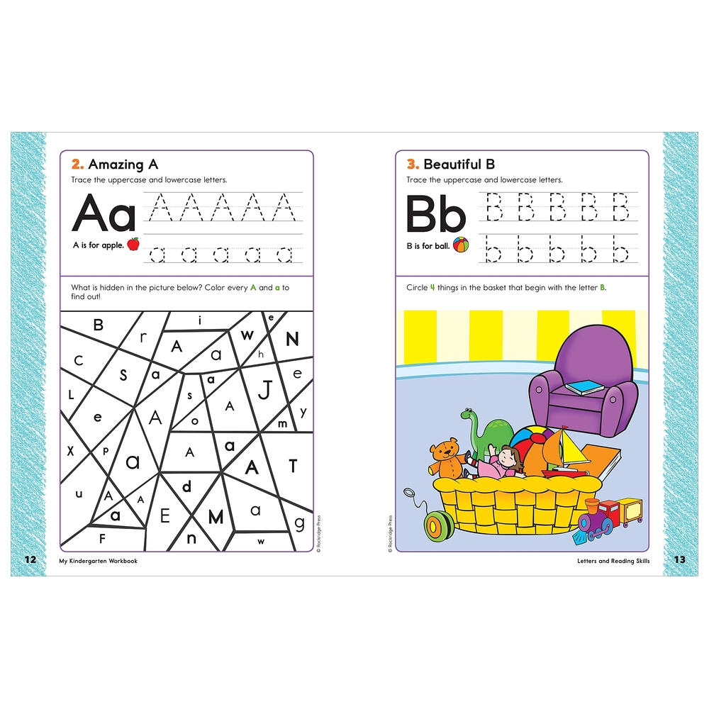 My Kindergarten Workbook: 101 Games And Activities