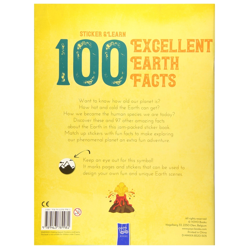 100 Excellent Earth Facts Sticker