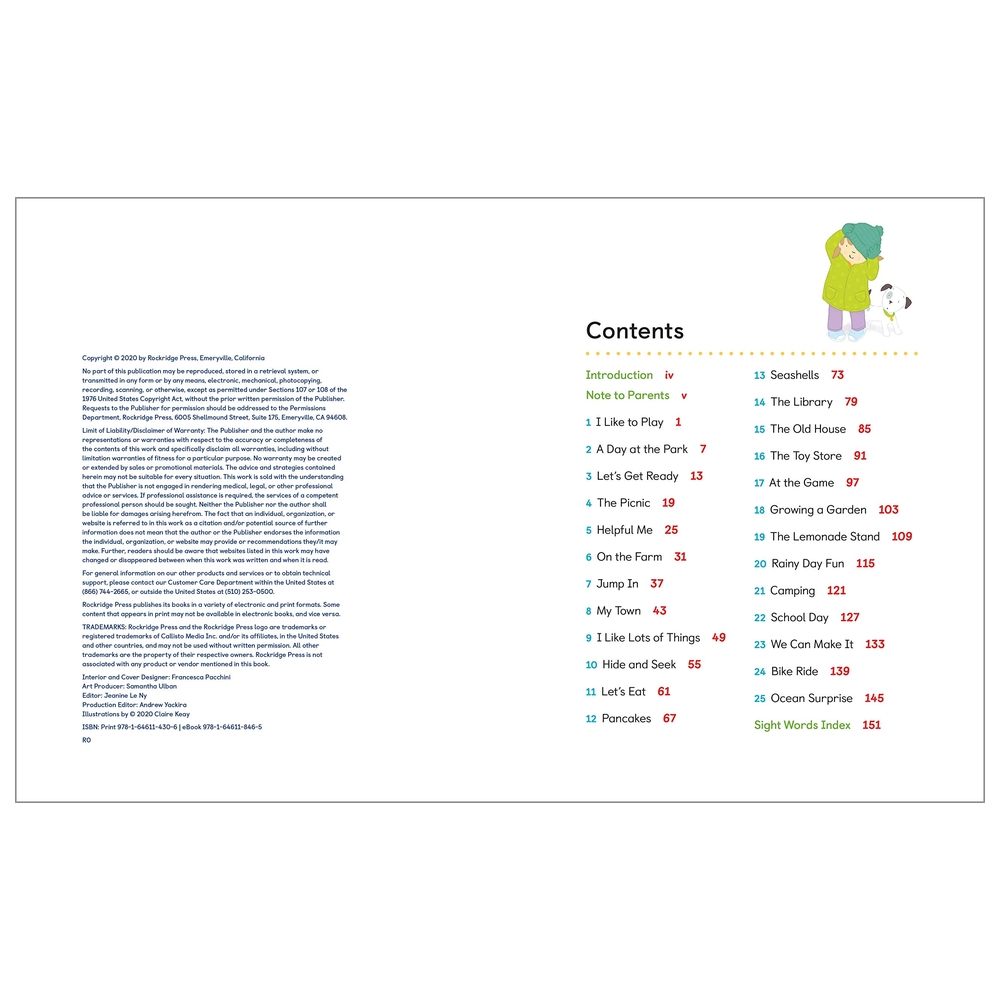 Learn To Read: Sight Words Storybook