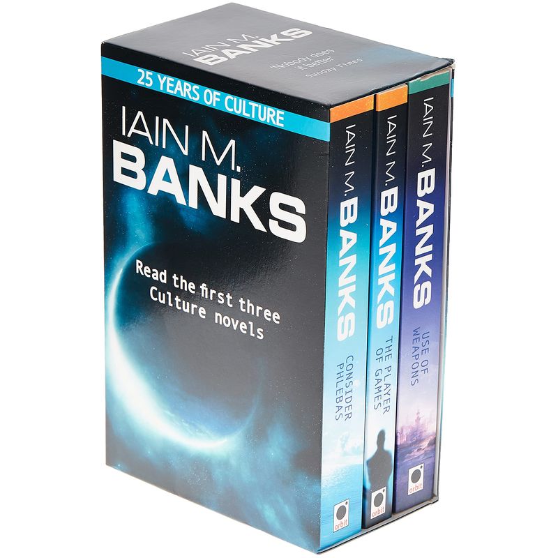 كتاب Iain M. Banks Culture - 25Th Anniversary Box Set Of 3 Books