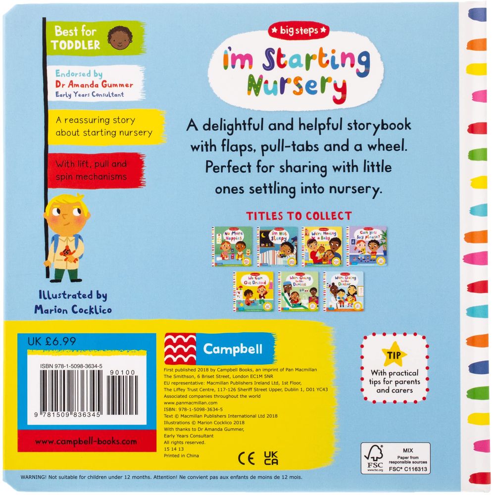 I'm Starting Nursery: Helping Children Start Nursery
