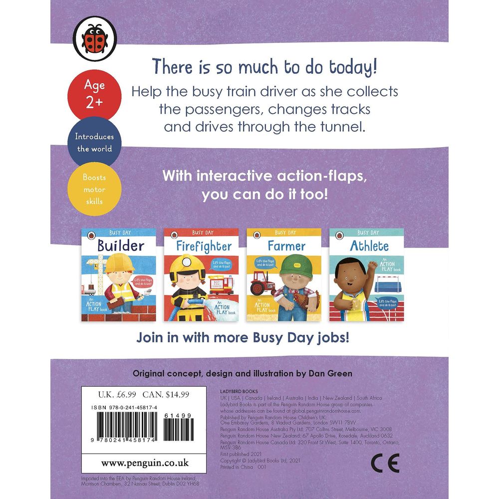 Busy Day: Train Driver: An Action Play Book
