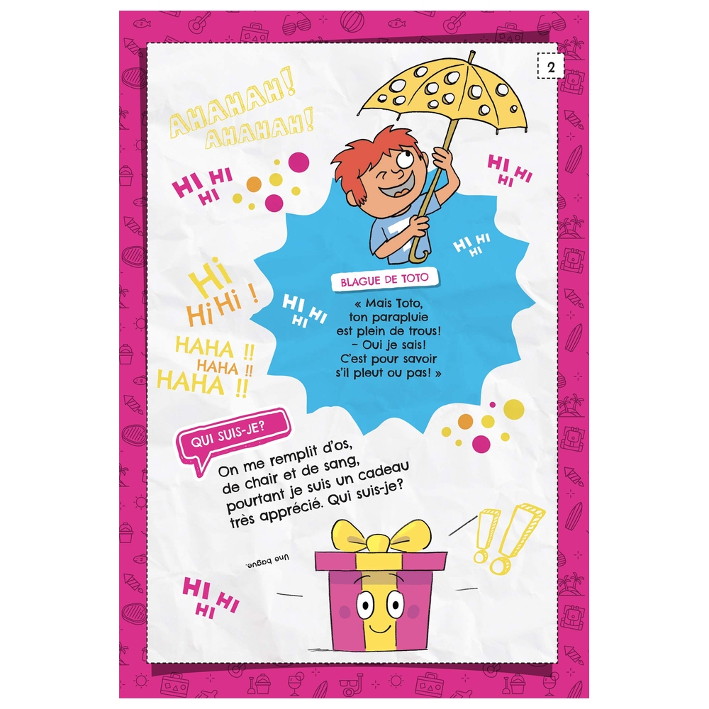 Blagues Et Jeux De Toto Special Vacances