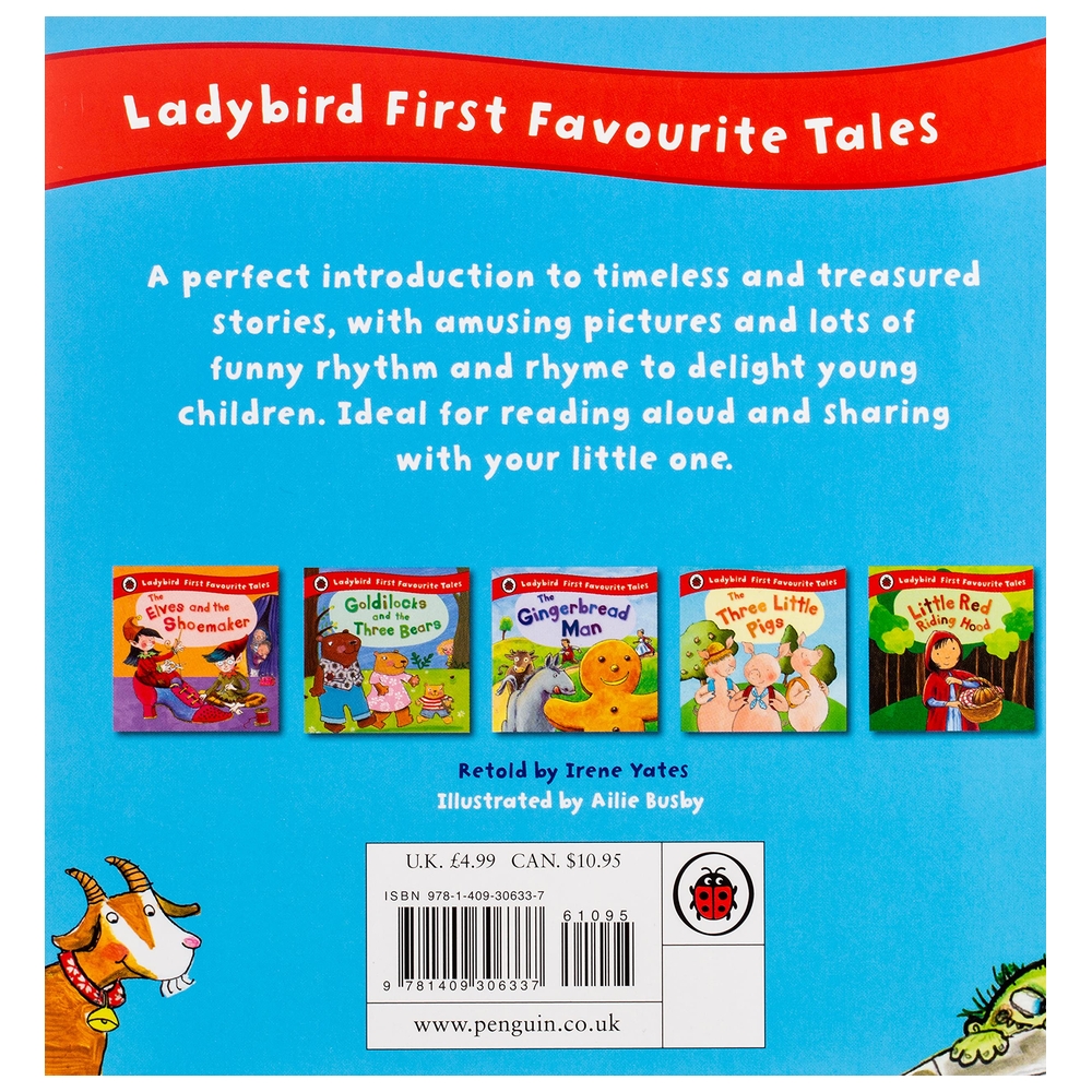 The Three Billy Goats Gruff: Ladybird First Favourite Tales