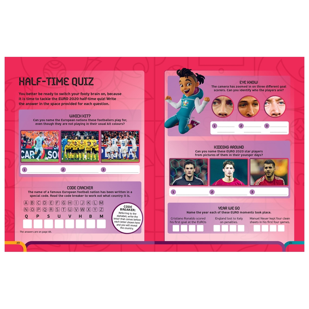 Uefa Euro 2020 Kids' Handbook