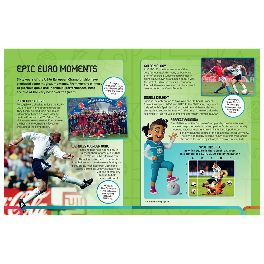 Uefa Euro 2020 Kids' Handbook