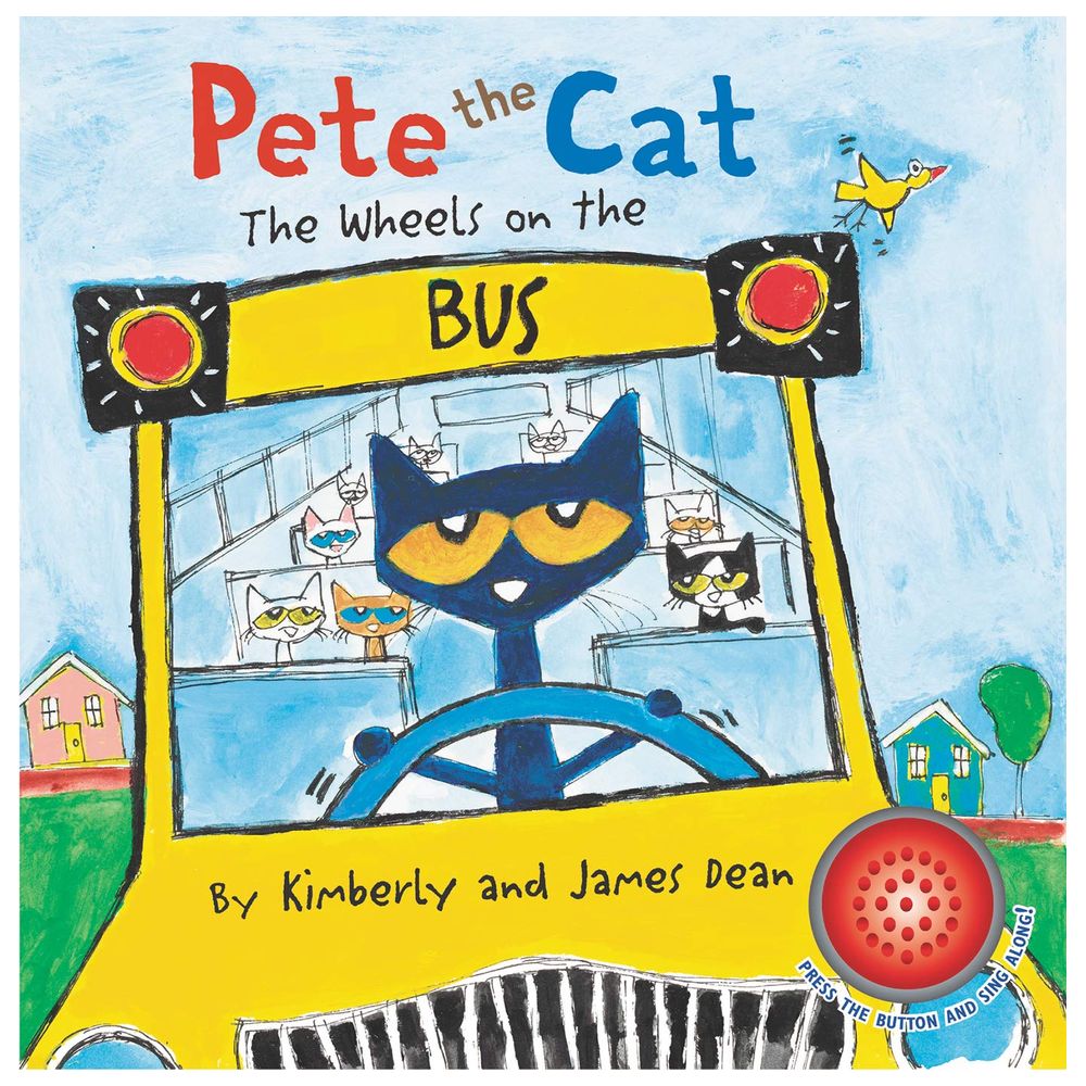 كتاب صوتي Pete the Cat: The Wheels on the Bus 