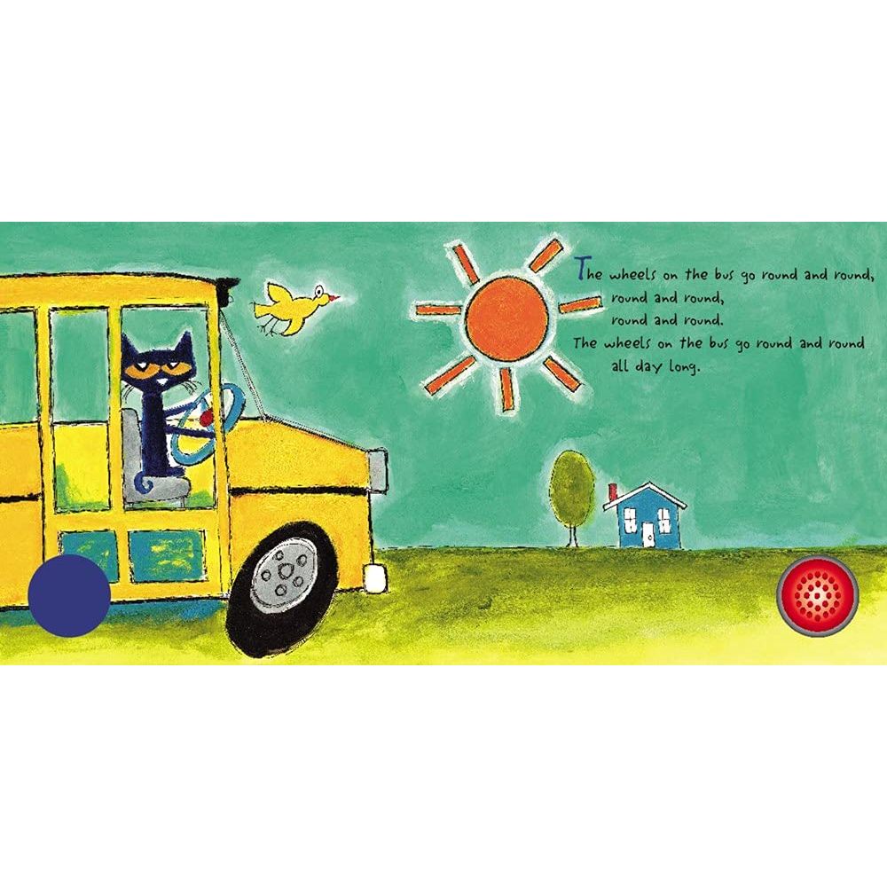 كتاب صوتي Pete the Cat: The Wheels on the Bus 