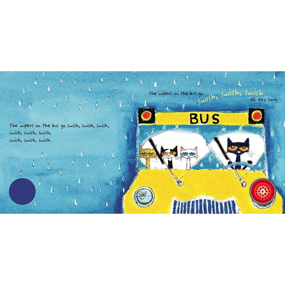 كتاب صوتي Pete the Cat: The Wheels on the Bus 