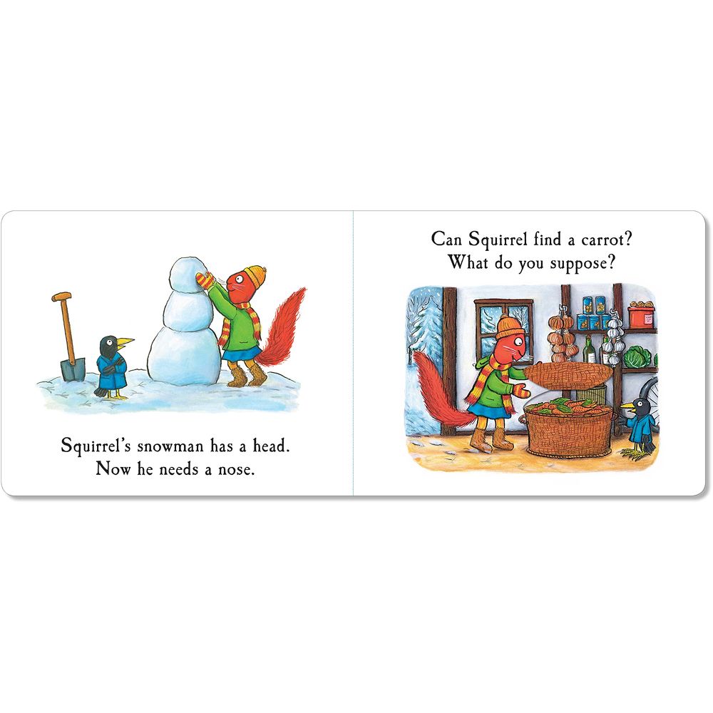Squirrel's Snowman