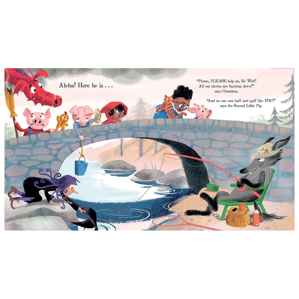 There Is No Big Bad Wolf In This Story