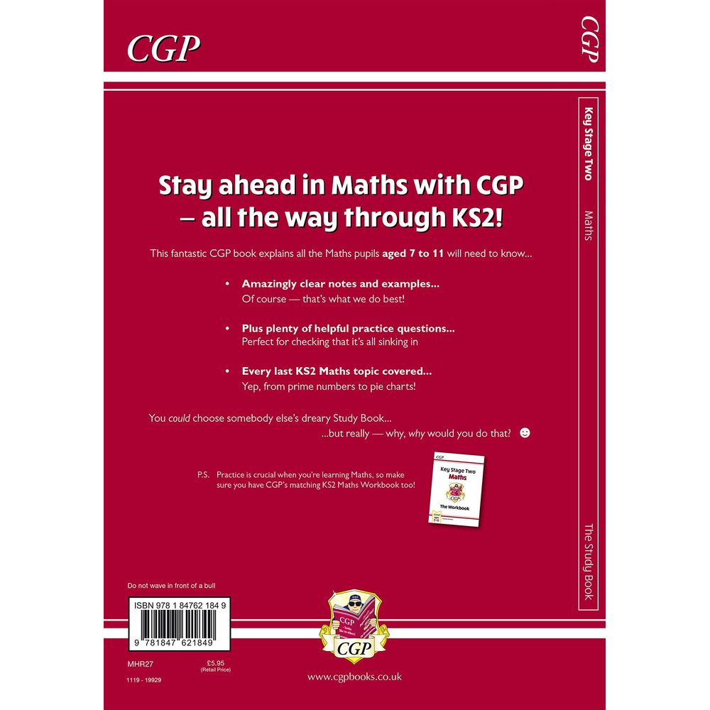 New KS2 Maths Study Book - Ages 7-11