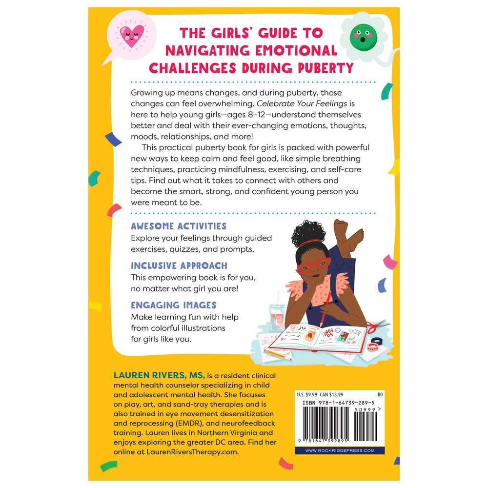  كتاب celebrate your feelings: the positive mindset puberty book for girls