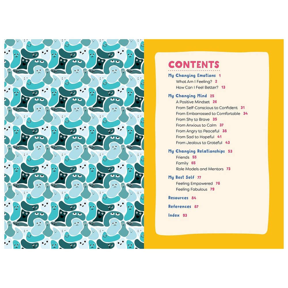  كتاب celebrate your feelings: the positive mindset puberty book for girls