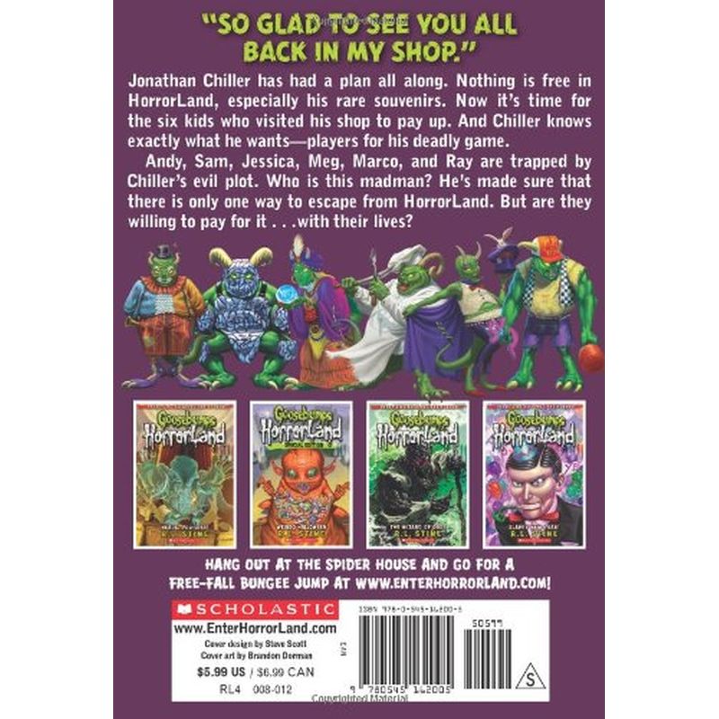 Goosebumps Horrorland: #19 Horror At Chiller House