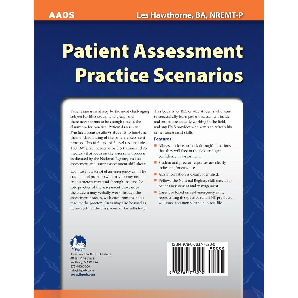 Patient Assessment Practice Scenarios
