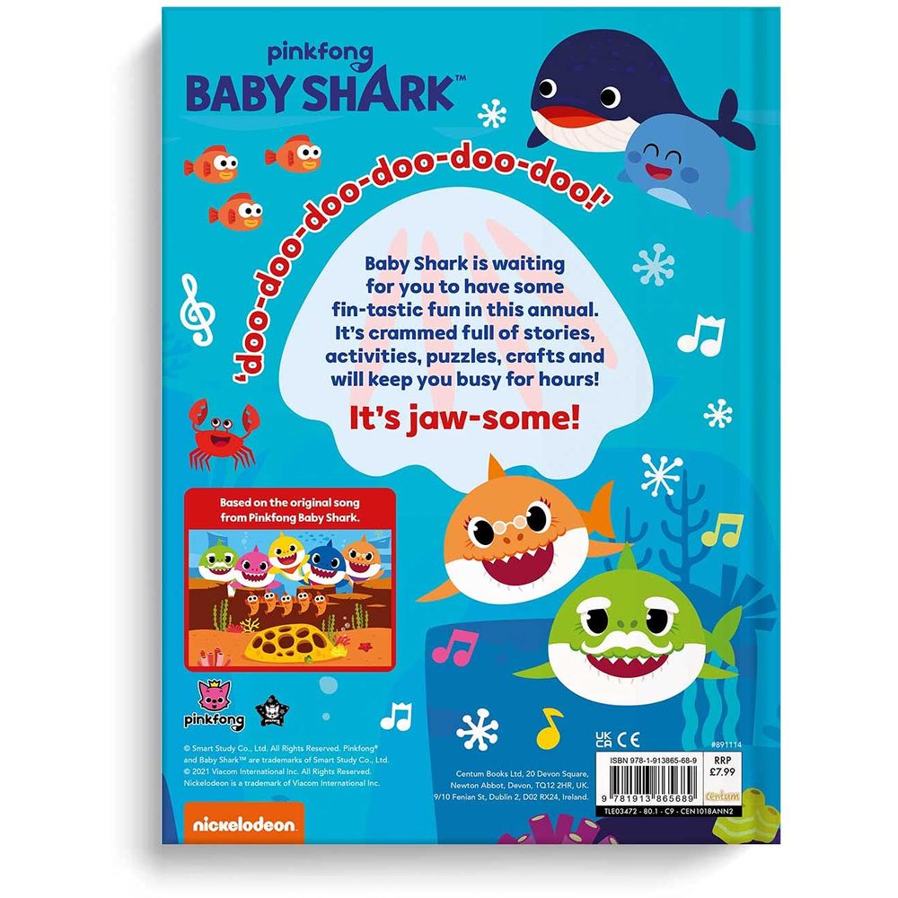 Baby Shark Annual 2022 Activity Book