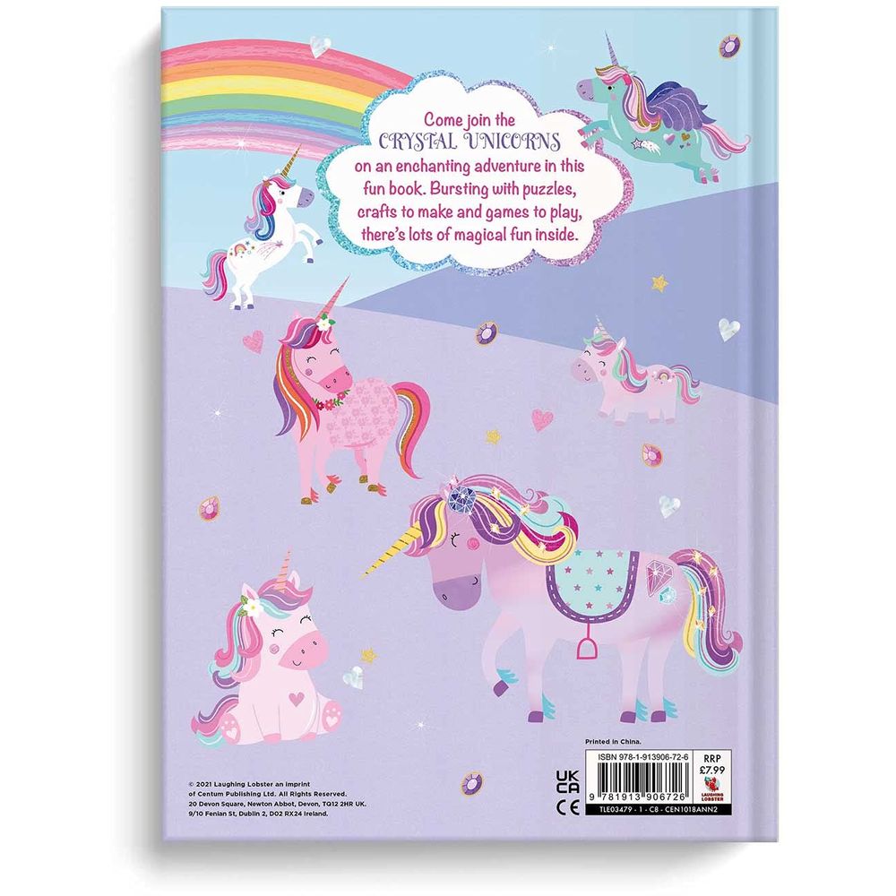 Crystal Unicorns Annual 2022 Activity Book