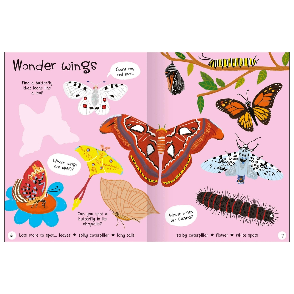 Lots To Spot Sticker Book: Bugs!