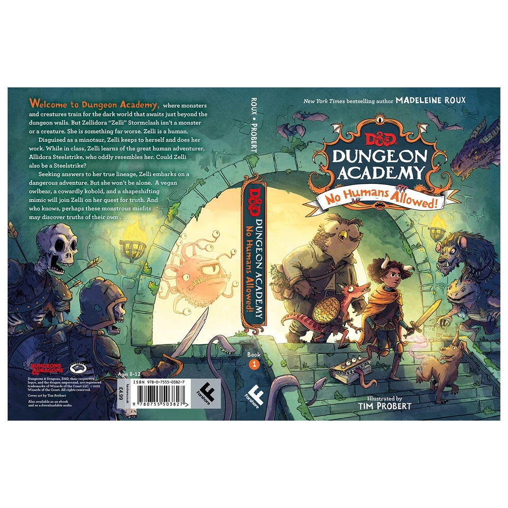 D&D Dungeon Academy No Humans Allowed