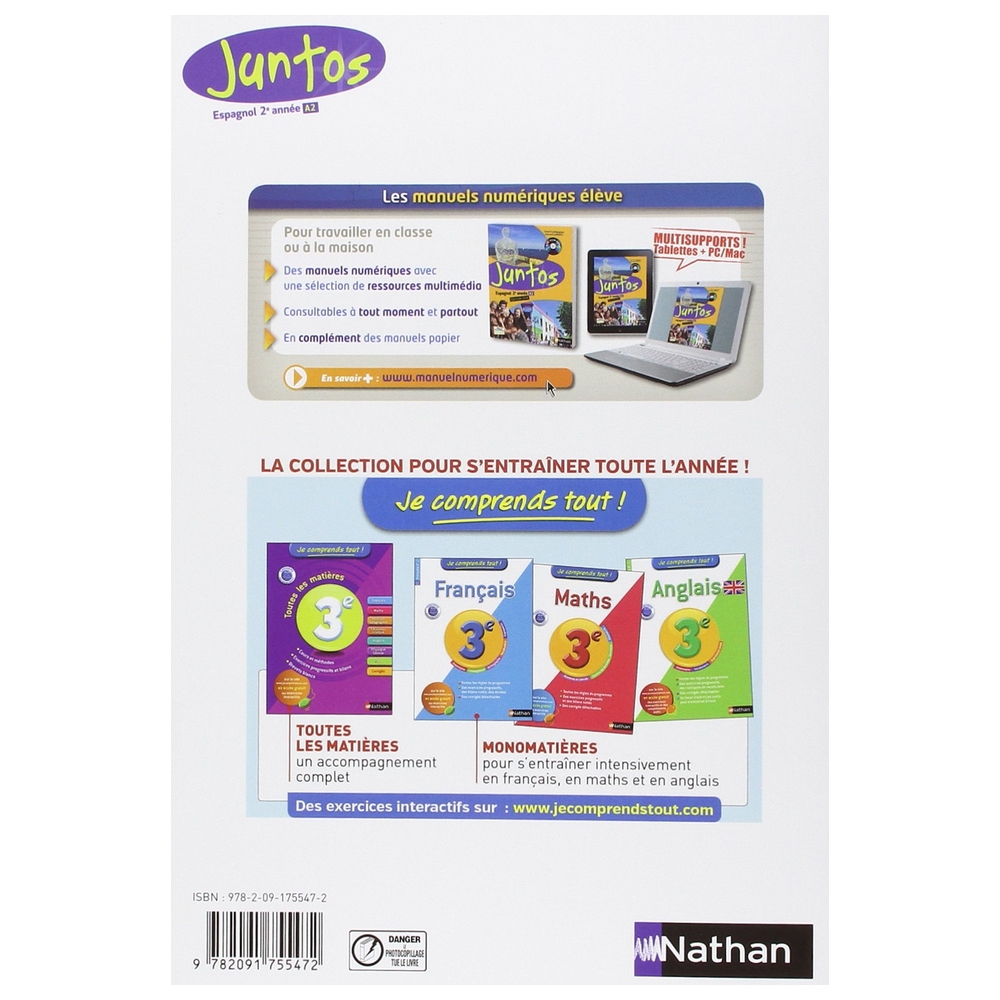 Juntos 2E Annee 2014 - Cahier D'Activites