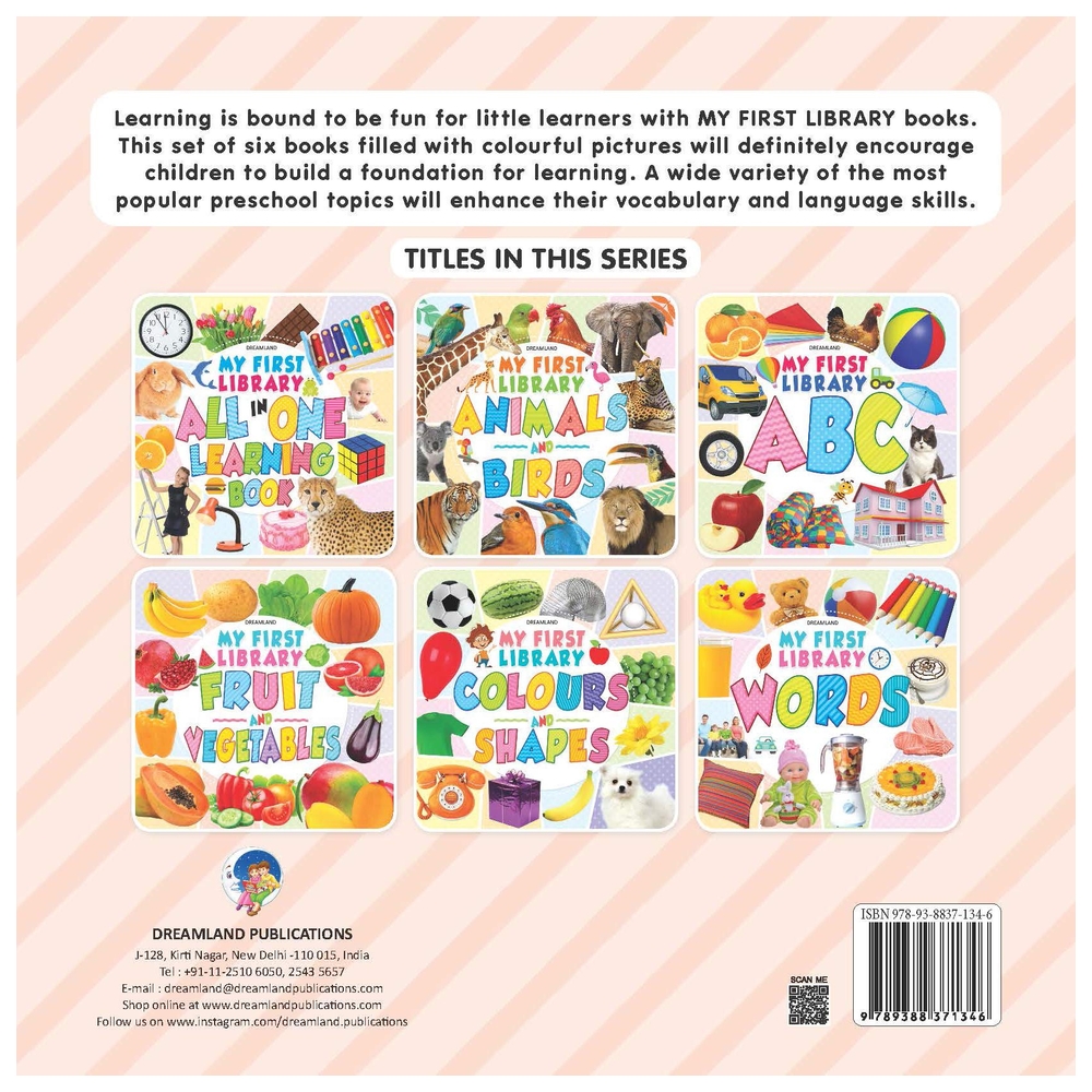 My First Library Fruits And Vegetables